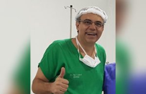 Transferido para SP, Dr. Rui Colanzi está na enfermaria e passa bem O Dr. Rui Colanzi foi diagnosticado com covid na sexta-feira passada (28). (Foto: Reprodução/Facebook)