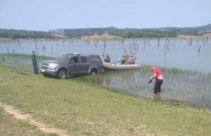 Bombeiros procuram por taguaiense que desapareceu na Represa de Chavantes As buscas começaram na manhã do último domingo (26). (Foto: Carlinhos Taguaí/Arquivo pessoal)