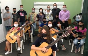 Inscrições do Projeto Guri são prorrogadas até dia 1º de abril Alunos do Projeto Guri de Fartura. (Foto: Divulgação/Prefeitura de Fartura)