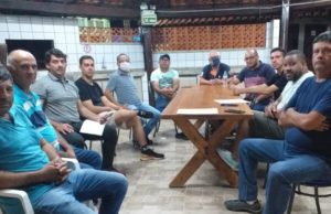 Conselho Municipal de Trânsito e Transporte é reativado em Fartura Reunião que reativou o Comutran em Fartura, na última terça (29). (Foto: Divulgação)