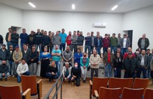 Fartura forma 54 monitores ecoambientais de Pesca Esportiva e Turismo Náutico Monitores que concluíram o curso em Fartura. (Foto: Divulgação/Prefeitura de Fartura)