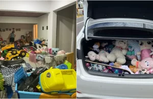 Projeto solidário arrecada presentes para famílias carentes em Taguaí: ‘Natal mais alegre’ População pode doar brinquedos em boas condições para grupo de voluntários do projeto de Natal em Taguaí. (Foto: Arquivo pessoal)