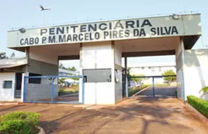 Dupla de presos paraguaios escala cerca e foge de penitenciária em Itaí Penitenciária Cabo PM Marcelo Pires da Silva, em Itaí. (Foto: Divulgação/SAP)