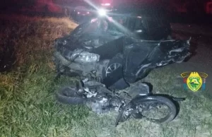 Jovens de Carlópolis morrem em acidente na PR-092, em Wenceslau Braz Imagem divulgada pela Polícia Rodoviária Estadual. (Foto: Divulgação)