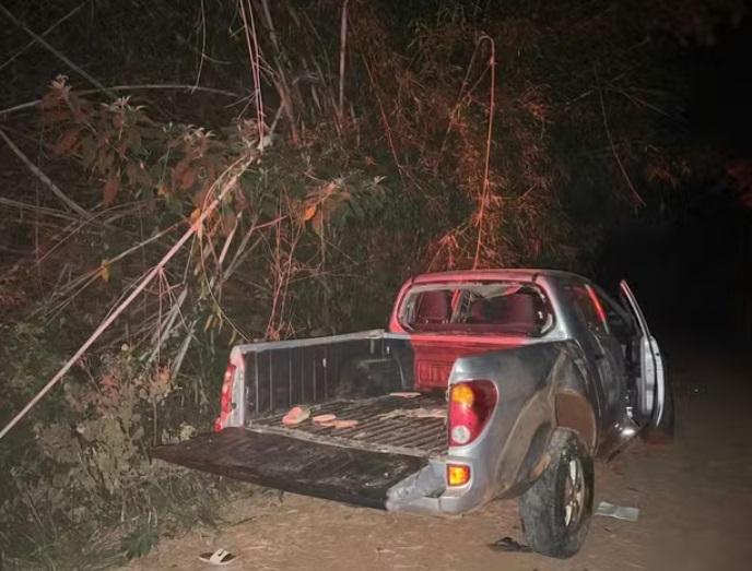 Acidente aconteceu em uma estrada rural na região de Santa Cruz do Rio Pardo. (Foto: Diário do Cidadão/Divulgação)
