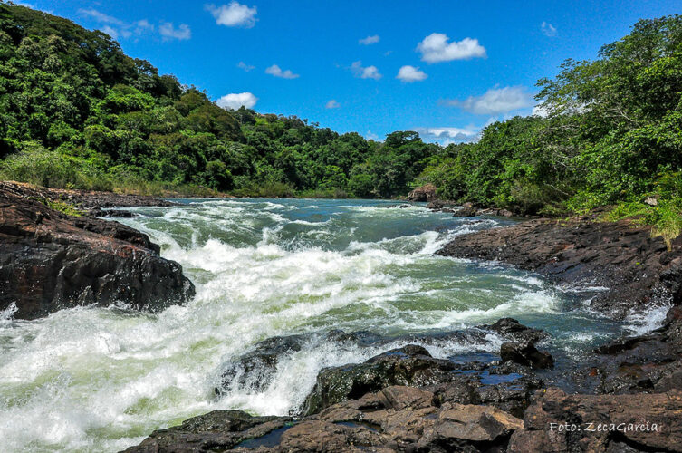 Rio Paranapanema, em Piraju. (Foto: Zeca Garcia)