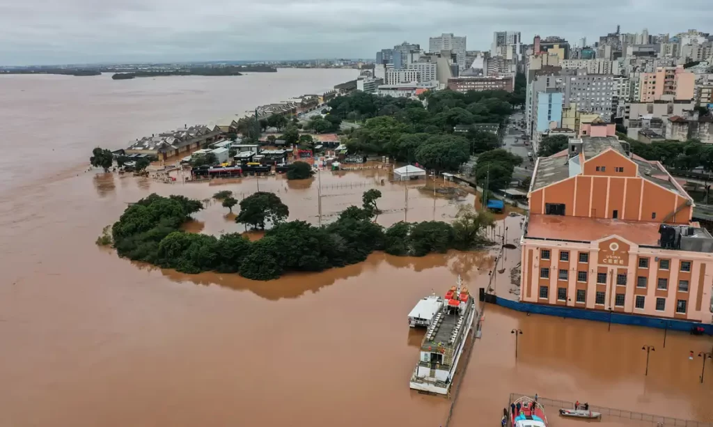 A chuva voltou ao estado gaúcho no final de semana. (Foto: Gilvan Rocha/Agência Brasil)