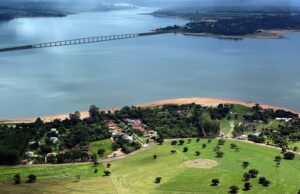 Lei garante maior acesso a informações sobre nível dos reservatórios de água Rio Paranapanema em Arandu, reservatório da hidrelétrica Jurumirim. (Foto: Rayton Alves/ANA)