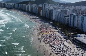 Moradora de Taquarituba que passou fim de ano no Guarujá é internada na UTI O Guarujá declarou surto de virose gastrointestinal. (Foto: Prefeitura de Guarujá/Divulgação)