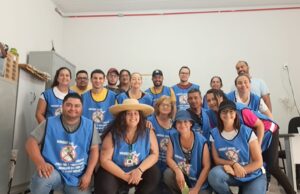 Secretaria de Saúde de Fartura realiza mutirão de combate à dengue Equipe que participou do mutirão contra a dengue em Fartura no último final de semana. (Foto: Divulgação)