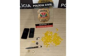 Polícia Civil prende quatro pessoas por tráfico de drogas em Piraju Apreensão realizada em Piraju nesta semana. (Foto: Divulgação)