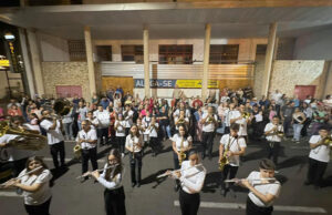 Famílias participam de noite cultural no 4º Encontro de Bandas e Fanfarras em Avaré Apresentação da banda de Avaré. (Foto: Divulgação)