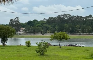 Afogamento em Carlópolis mobiliza grande operação de buscas na represa Represa de Carlópolis. (Foto: Reprodução/NPDiário)