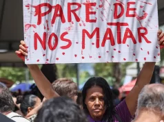 Em meio a protestos, SP registra mais dois casos de feminicídio Ato nacional pelo fim da violência contra as mulheres em São Paulo. (Foto: Marcelo Camargo/Agência Brasil)