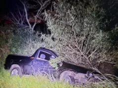 Motorista fica ferido após acidente na PR-218 em Carlópolis Acidente registrado em Carlópolis (PR). (Foto: Reprodução)