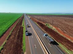 Concessionária intensifica obras na Raposo Tavares, de Piraju a Angatuba Trecho da Raposo Tavares em Ourinhos que já está recebendo as melhorias no pavimento. (Foto: Divulgação)