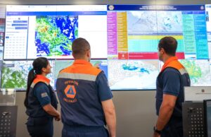 Primeira frente fria do inverno traz chuva, ventos de até 60 km/h e queda brusca de temperatura A Defesa Civil orienta a população a acompanhar os boletins meteorológicos e os alertas emitidos pelos canais oficiais. (Foto: Divulgação/Governo de SP)